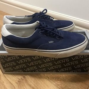 VANS Horween Havana Brown Shoe in navy